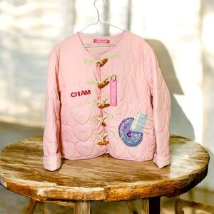 CRAM quilted toggle jacket